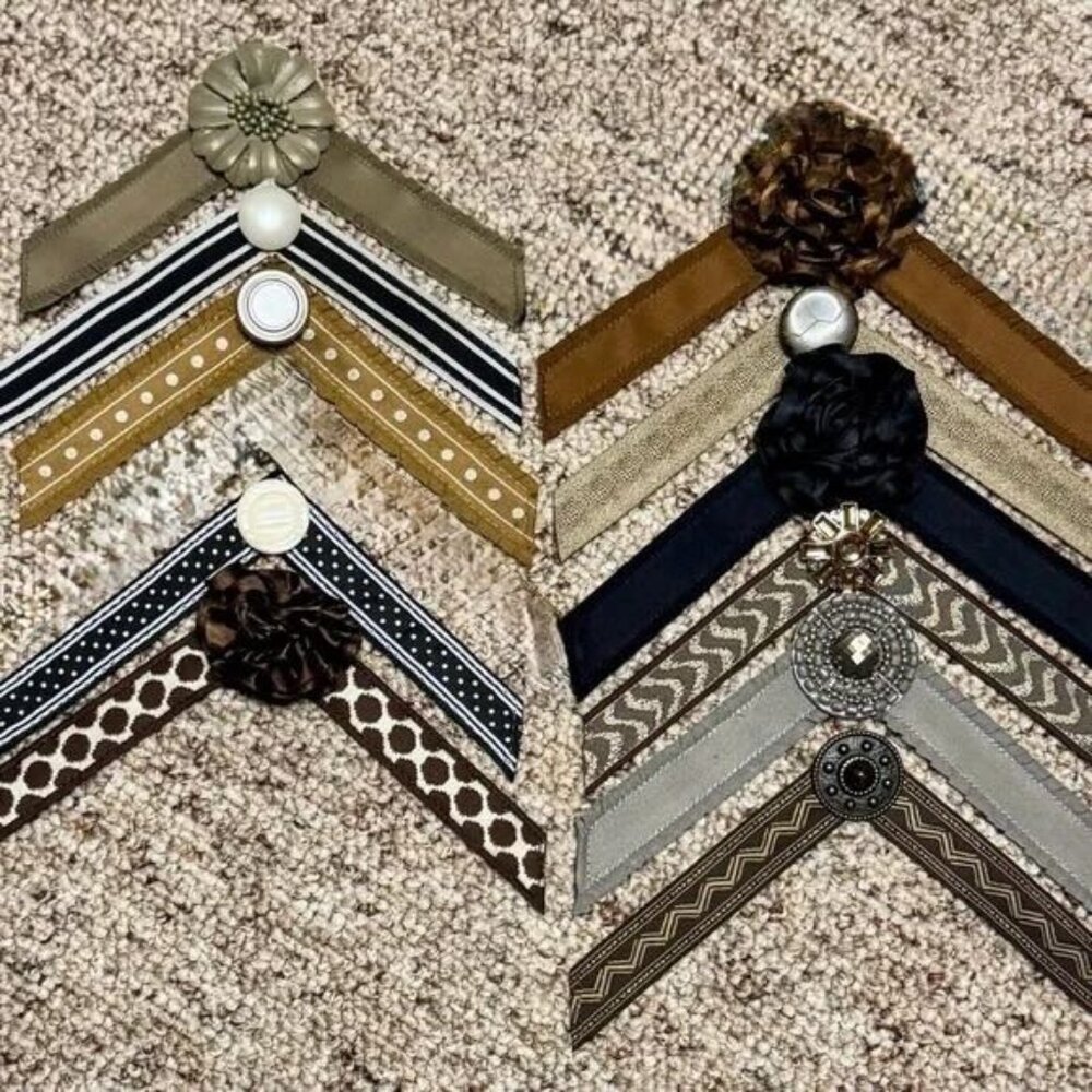 Lindsay Phillips switch flop straps #2 - mix and match styles lot of 4